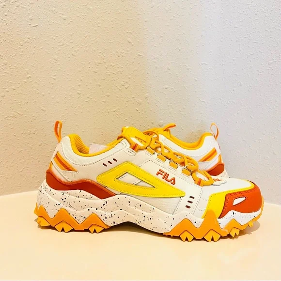 Fila Oakmount Trainer Women’s Low Top Orange Sneakers/Sz:11/NWT - Picture 3 of 16